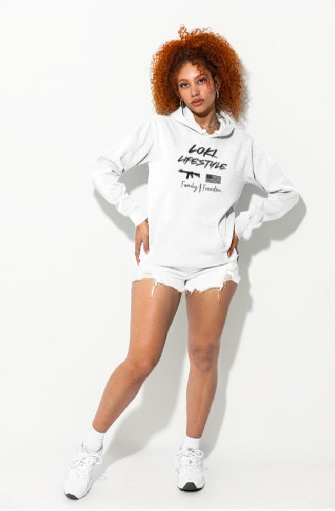 Family and Freedom pullover