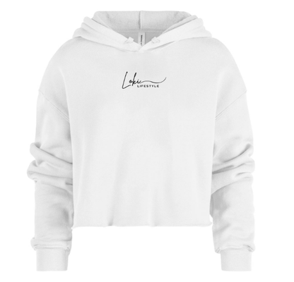 Curved Signature Crop pullover