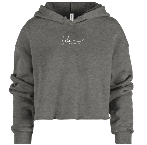 Curved Signature Crop pullover