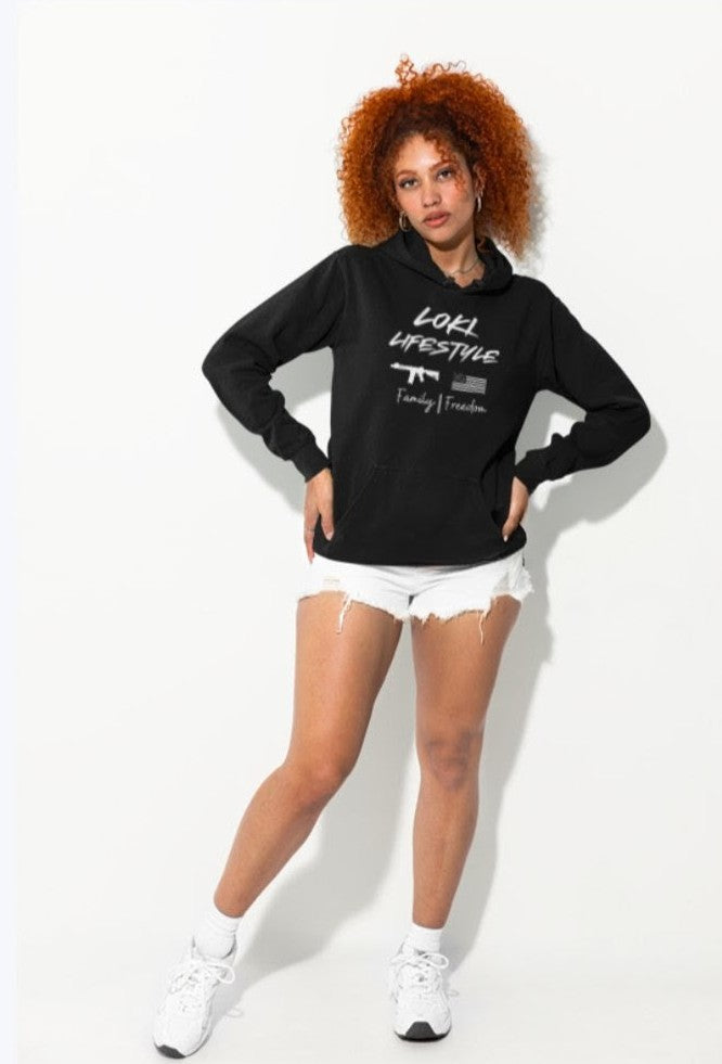 Family and Freedom pullover