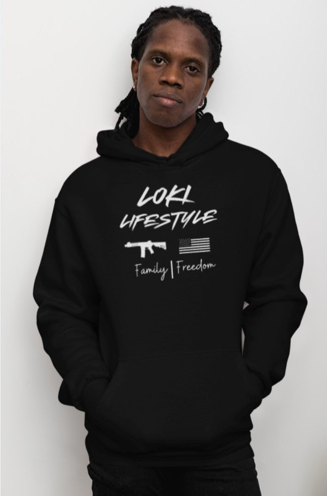 Family and Freedom pullover