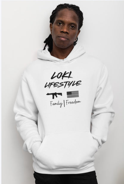 Family and Freedom pullover